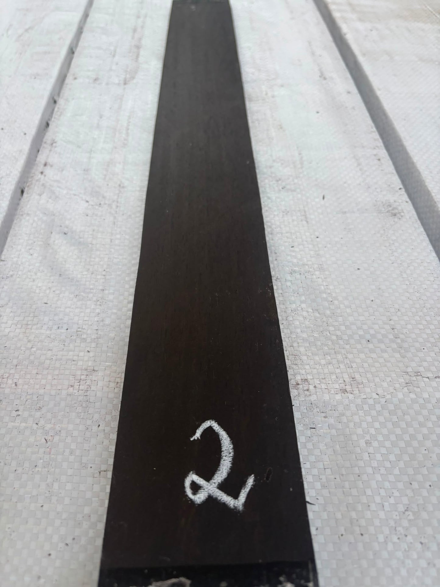 Indian Ebony Jet Black Finger Boards 2 AA