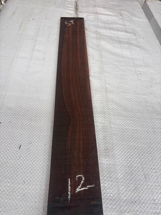 Indian Ebony Finger Boards Striped 12