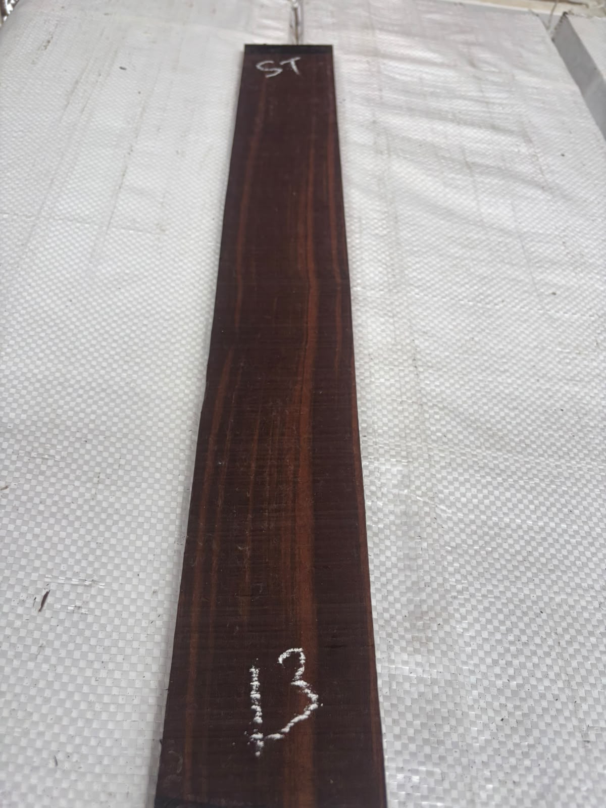 Indian Ebony Finger Boards Striped 13