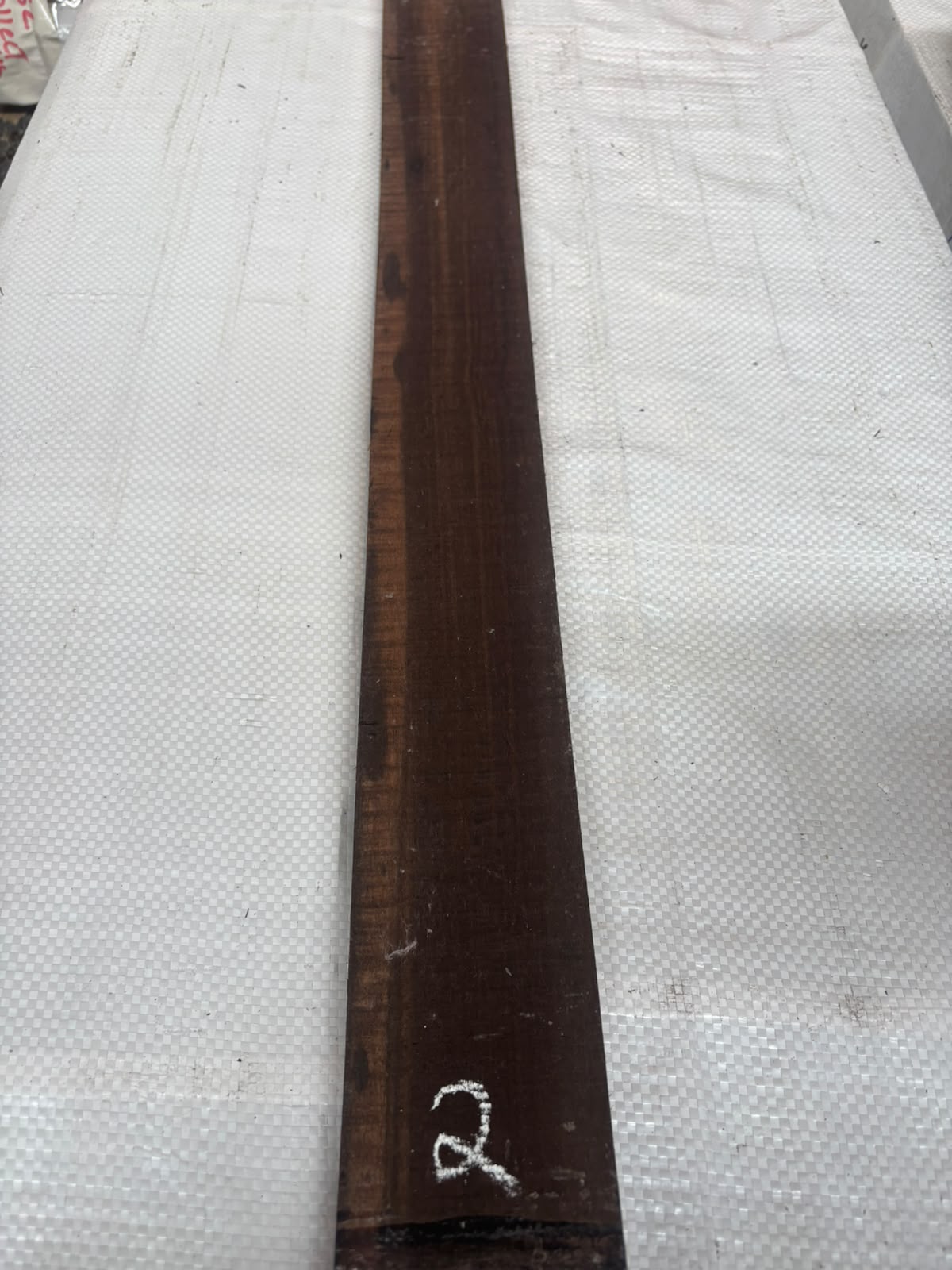 Indian Ebony Bass Fingerboard 2