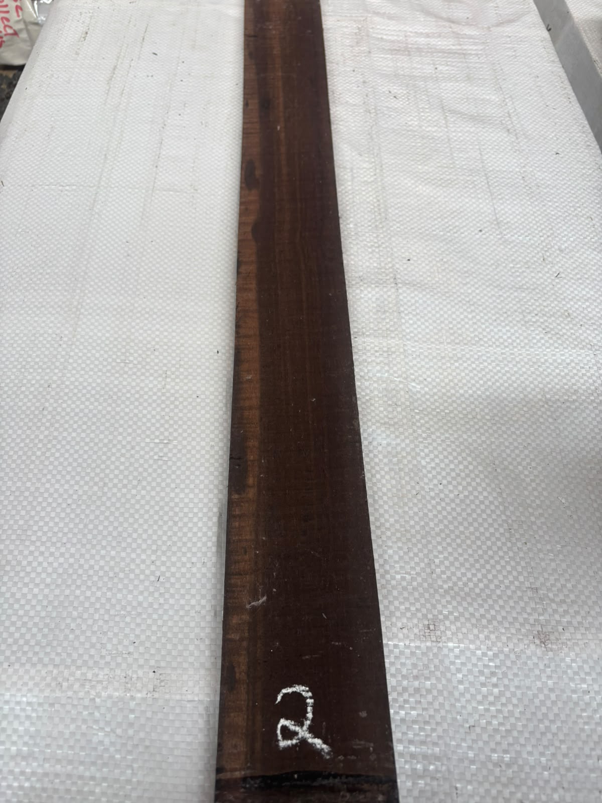 Indian Ebony Bass Fingerboard 2