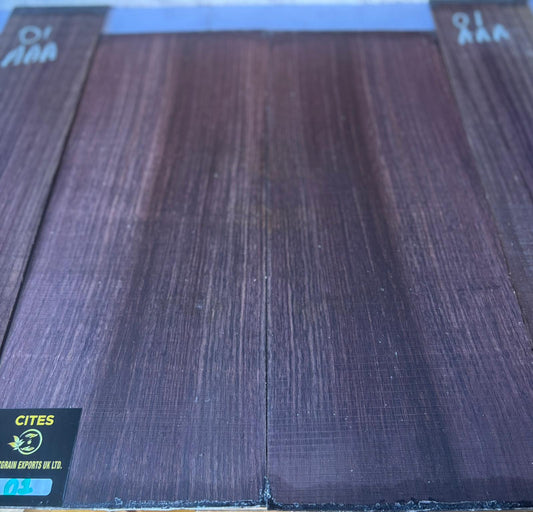 Indian Rosewood Back & Sides 01 AAA (Western)